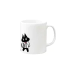 ネオンくんのネオンくん ウェイター Mug :right side of the handle