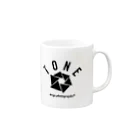 TONE WORKSのTONE MUG（White） Mug :right side of the handle