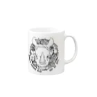 どんすけのWorld Rhino Day Mug :right side of the handle