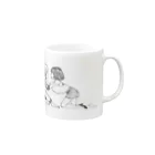 わあるどちゃんのこれからのキスに夢中な Mug :right side of the handle