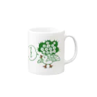 zawaの捨てられがちなイーソー Mug :right side of the handle