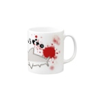 まめのき。のひとくうザメ② Mug :right side of the handle