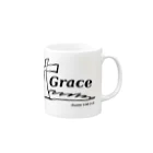 いさのGrace Mug :right side of the handle