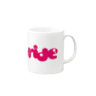 block.fmのRAVE-A-RIDE マグカップ #BFM10  Mug :right side of the handle