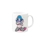 TRAVA design SHOPのSNS依存症（Twitter Ver） Mug :right side of the handle