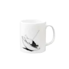 B.boneのじぶんのいもむし Mug :right side of the handle