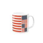 YükaCh!ka(ユカチカ)のアメリカン風 Mug :right side of the handle