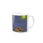 yuuno1208のハロウィンマグ🎃 Mug :right side of the handle