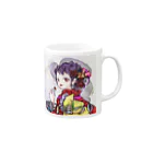 Shoebill Recordsの【囃子まつり】公式アイコングッズ Mug :right side of the handle