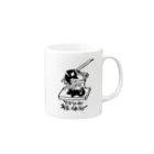 カリツォーのマグロが解体ショー Mug :right side of the handle