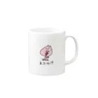 ぶたぴ's SHOPのぶたぴ　「コーヒー」 Mug :right side of the handle