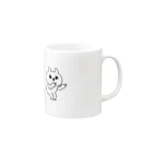 DECORのゆるだるリアクションうさぎ　わかるver. Mug :right side of the handle