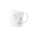 perflaのフラメンコとカホン Mug :right side of the handle