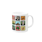 LITTLE  NUNSのpopart Mug :right side of the handle