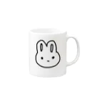 成瀬 ✟のうさぎ Mug :right side of the handle