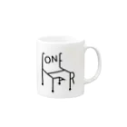 ONE CHAIR オンラインショップのONE CHAIR Mug :right side of the handle