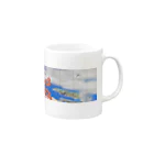 世界の絵画アートグッズの横山大観《紅葉》 Mug :right side of the handle