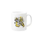 OGISOのジブンテキDanceMusic Mug :right side of the handle