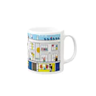 megmegのSTREET E Mug :right side of the handle