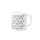 kingrocketsのねこねこアザラシ Mug :right side of the handle