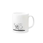 kingrocketsのメガねこ Mug :right side of the handle