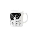 aki_ishibashiのスーパーネイチャー Mug :right side of the handle