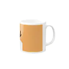 Niea999’s プチハッピー shopのXmas nose - beige Mug :right side of the handle