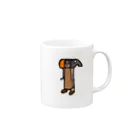 ジンレオナルドのJin who wear hummer. Mug :right side of the handle