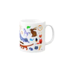 segasworksの動物づくし Mug :right side of the handle