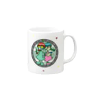 cosmicatiromのふたご座 パターン2・フルカラー Mug :right side of the handle