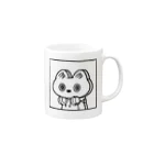 𝔸𝕠𝕪𝕠𝕜𝕠 ｜🅽🅵🆃 Artist 🇯🇵のBA odd-eye cat Mug :right side of the handle
