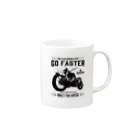 DownTheLineのGO FASTER マグカップの取っ手の右面