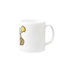 ＋Whimsyのジンジャーエール Mug :right side of the handle