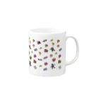 PostPet Official ShopのPostPetは走るよどこまでも Mug :right side of the handle