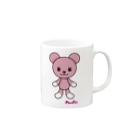 PostPet Official Shopの限りなくふだんどおりのモモ Mug :right side of the handle