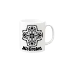 MisCreAntミスクリアントのトライバルクロス Mug :right side of the handle