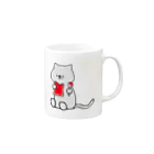 Rutaoのアフタヌーンティーねこさん Mug :right side of the handle