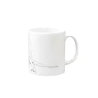 segasworksの恐竜じゃない（ディメトロドン） Mug :right side of the handle