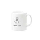 おサブレのクッキング ワニ Mug :right side of the handle