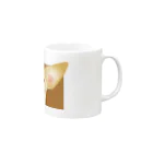 まみおデザインのコーギーくん Mug :right side of the handle