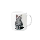 Rubbishのねこ Mug :right side of the handle