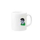 shiraichiのMr.Ｊ Mug :right side of the handle