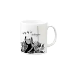 D.M.E GOODSのタケヤン takeyan マグカップ Mug :right side of the handle