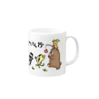 GESHIのANIMALマグカップ Mug :right side of the handle