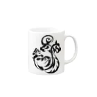 Chunchunの黒いドラゴン Mug :right side of the handle