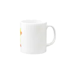 🤍一ノ瀬 彩 🐇⸒⸒ suzuri支店🤍の甘えんぼヒヨコ【ゆめかわアニマル】 Mug :right side of the handle