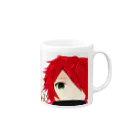 安走 悠｜🏃‍♂️Vtuber⚡️のこっち見んな安走マグカップ Mug :right side of the handle