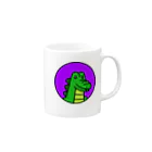 クリプトン教授/professorcrypton.ethのBasic Crocodile Mug :right side of the handle