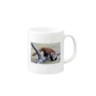 アレックス⚽🏀🍣のレッサーパンダ Mug :right side of the handle