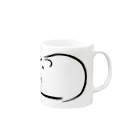 まる本舗のもちモル Mug :right side of the handle